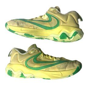 Nike Men's Giannis Immortality 3 Yellow/Green Basketball Shoes DZ7533-700 Sz 8.5
